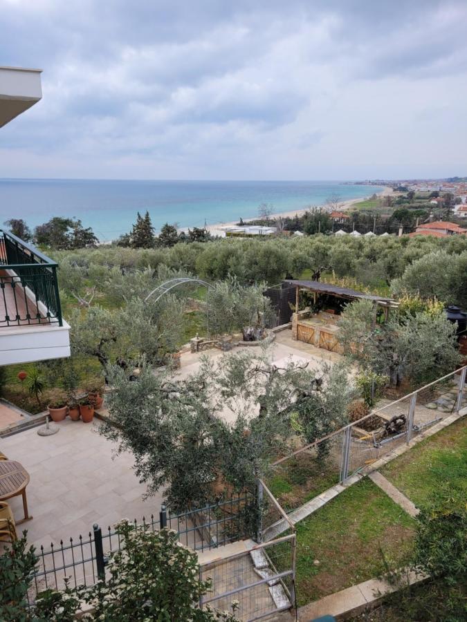 Cozy Apartment Fantastic View Nea Moudania Exteriér fotografie